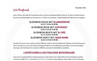 Anschreiben November 2025